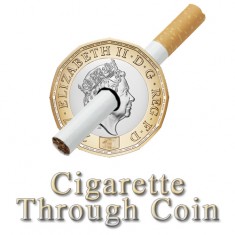 Cigarette Through Coin - £1